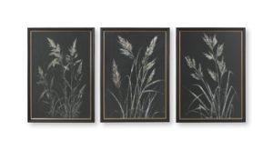 Janisburg - Wall Art Set (Set of 3) - Black / White / Brown