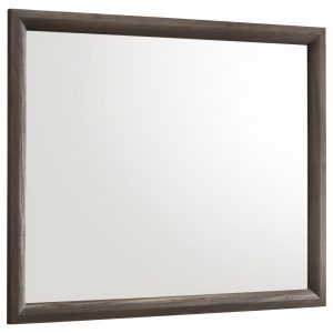 Farre Dresser Mirror Dark Brown