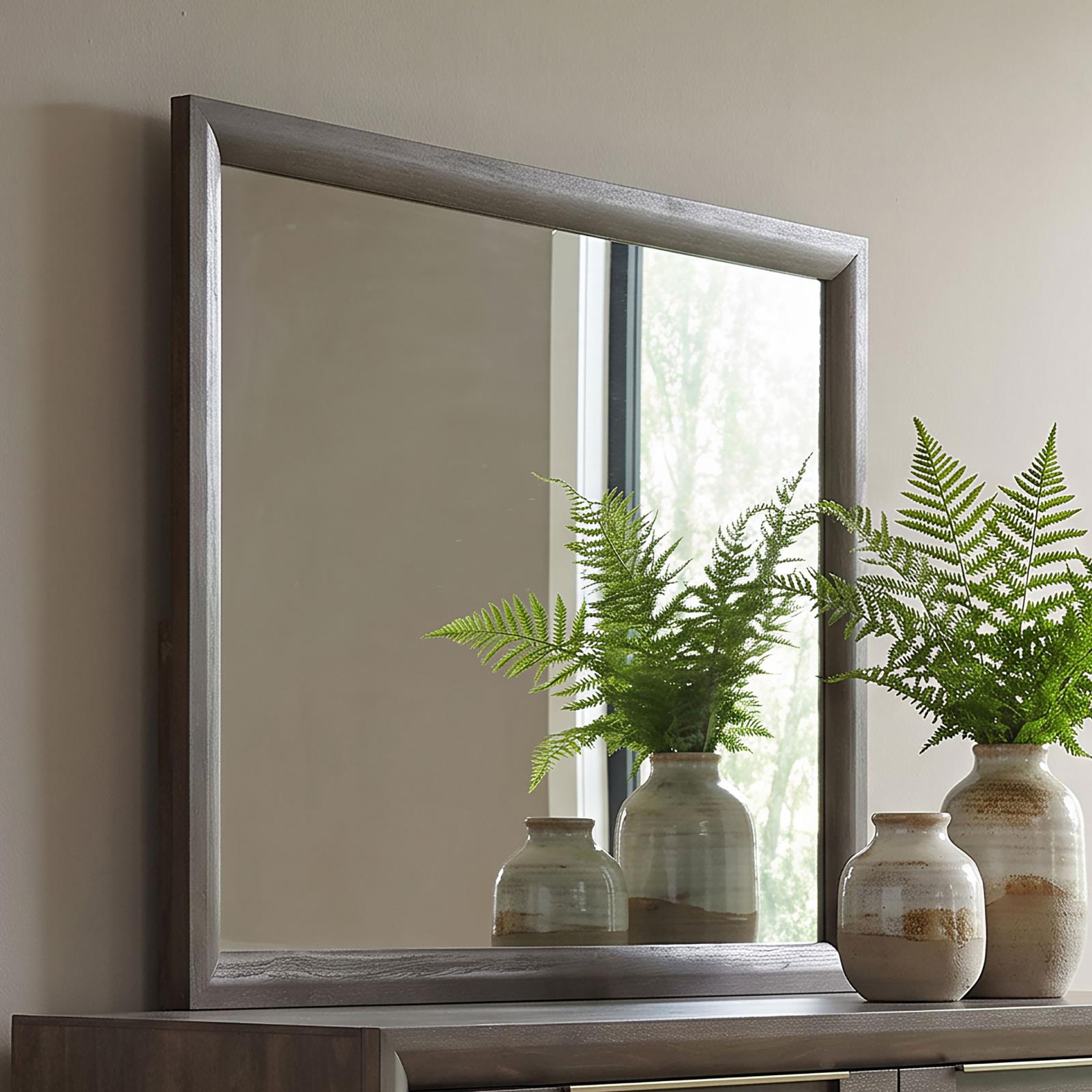 Farre Dresser Mirror Dark Brown - Image 2