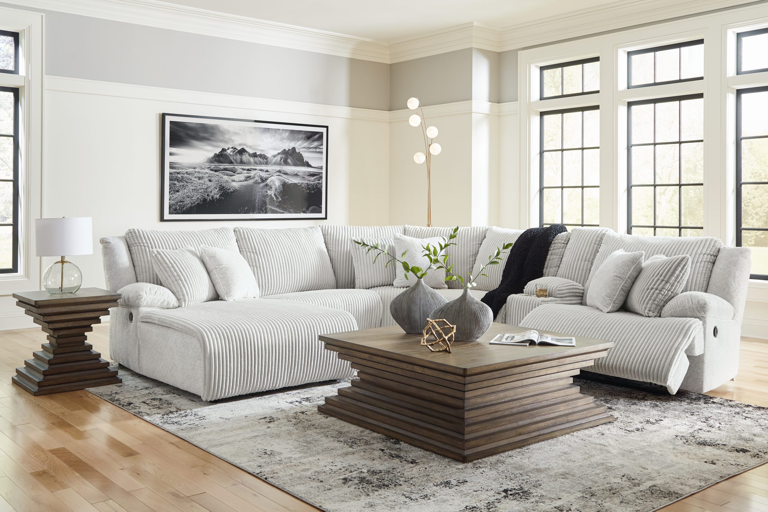 Top Tier - 6 Piece Reclining Sectional - Image 21