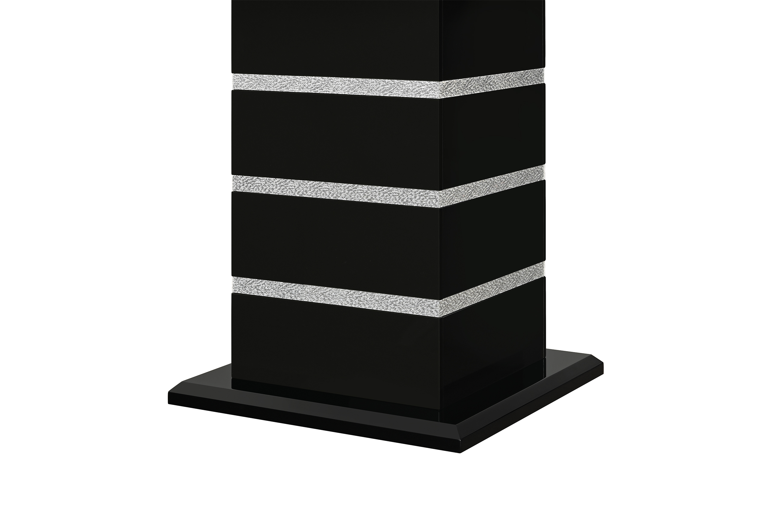 Monaco - Rectangular Bar Table - Black - Image 3