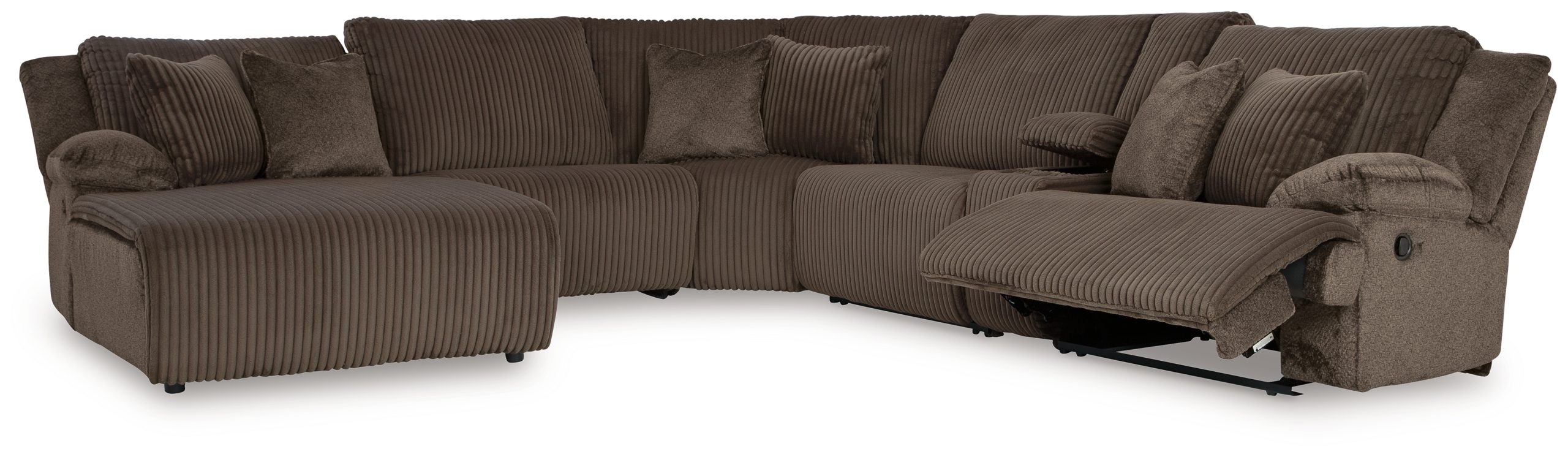 Top Tier - 6 Piece Reclining Sectional - Image 6