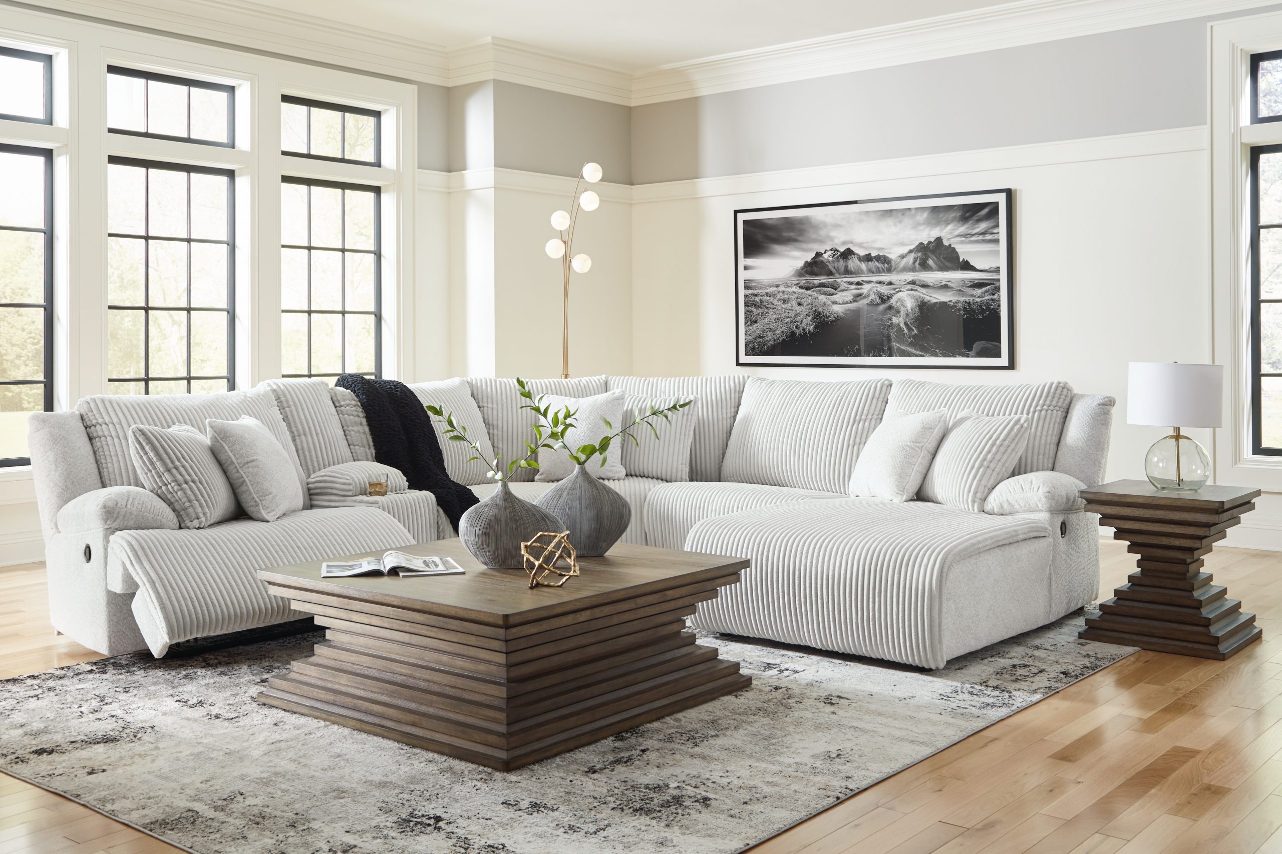 Top Tier - 6 Piece Reclining Sectional - Image 15
