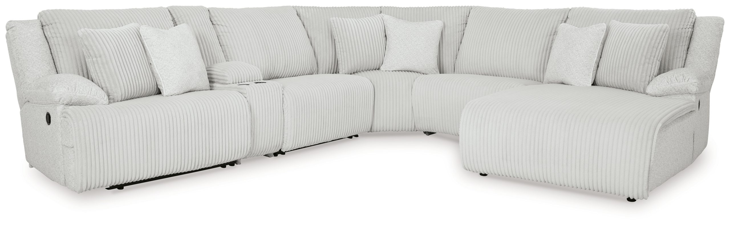Top Tier - 6 Piece Reclining Sectional - Image 3