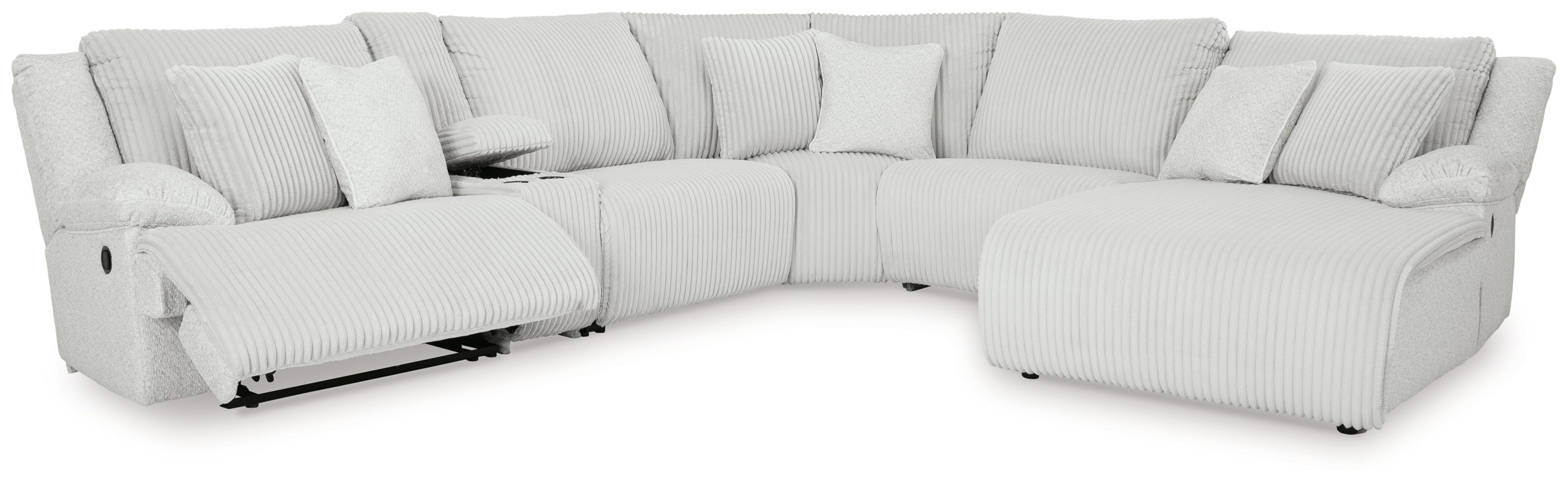 Top Tier - 6 Piece Reclining Sectional - Image 13