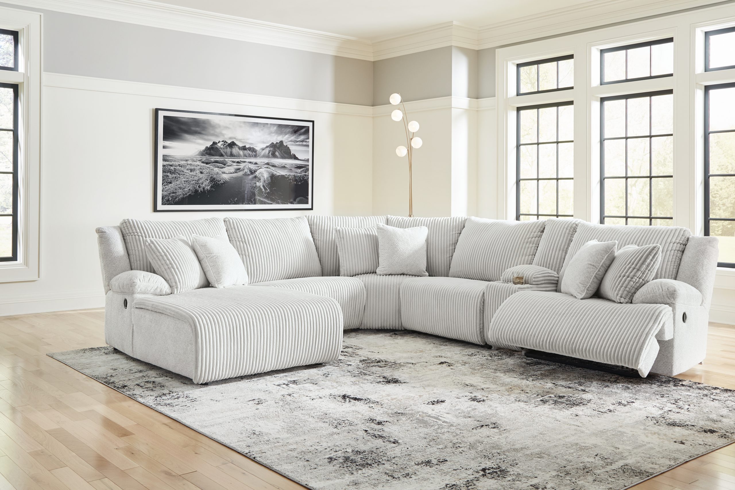 Top Tier - 6 Piece Reclining Sectional - Image 18