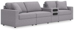 Modmax - Straight Sectional - Granite