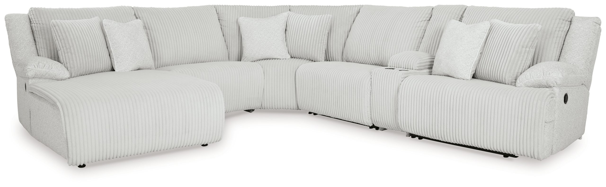 Top Tier - 6 Piece Reclining Sectional - Image 4
