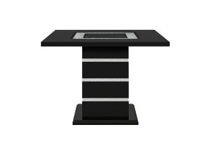 Monaco - Rectangular Bar Table - Black