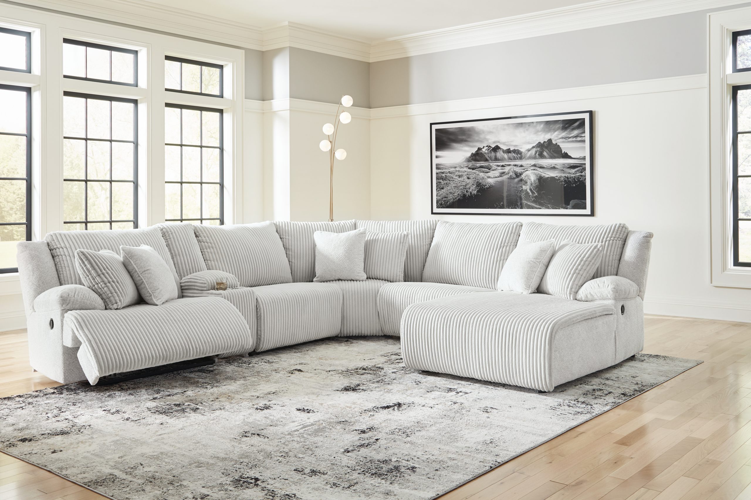 Top Tier - 6 Piece Reclining Sectional - Image 12