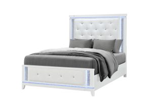 Alina - Queen Bed/King Bed Side Rails - White