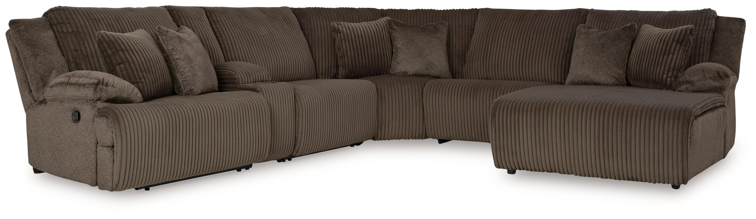 Top Tier - 6 Piece Reclining Sectional - Image 2