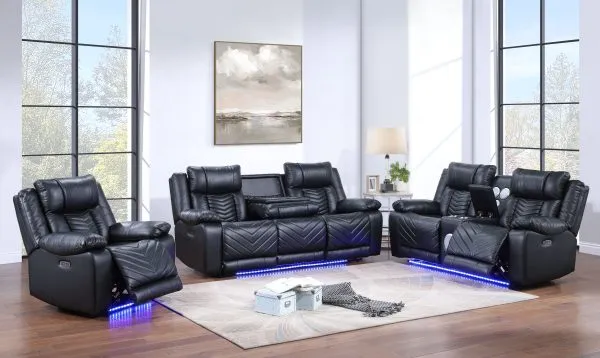 Reclining Sofa and Loveseat - Image 3