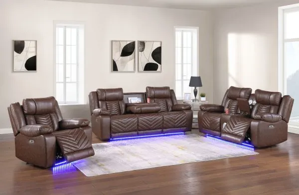 Reclining Sofa and Loveseat