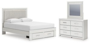 Zuraleus - Upholstered Panel Platform Storage Bedroom Set