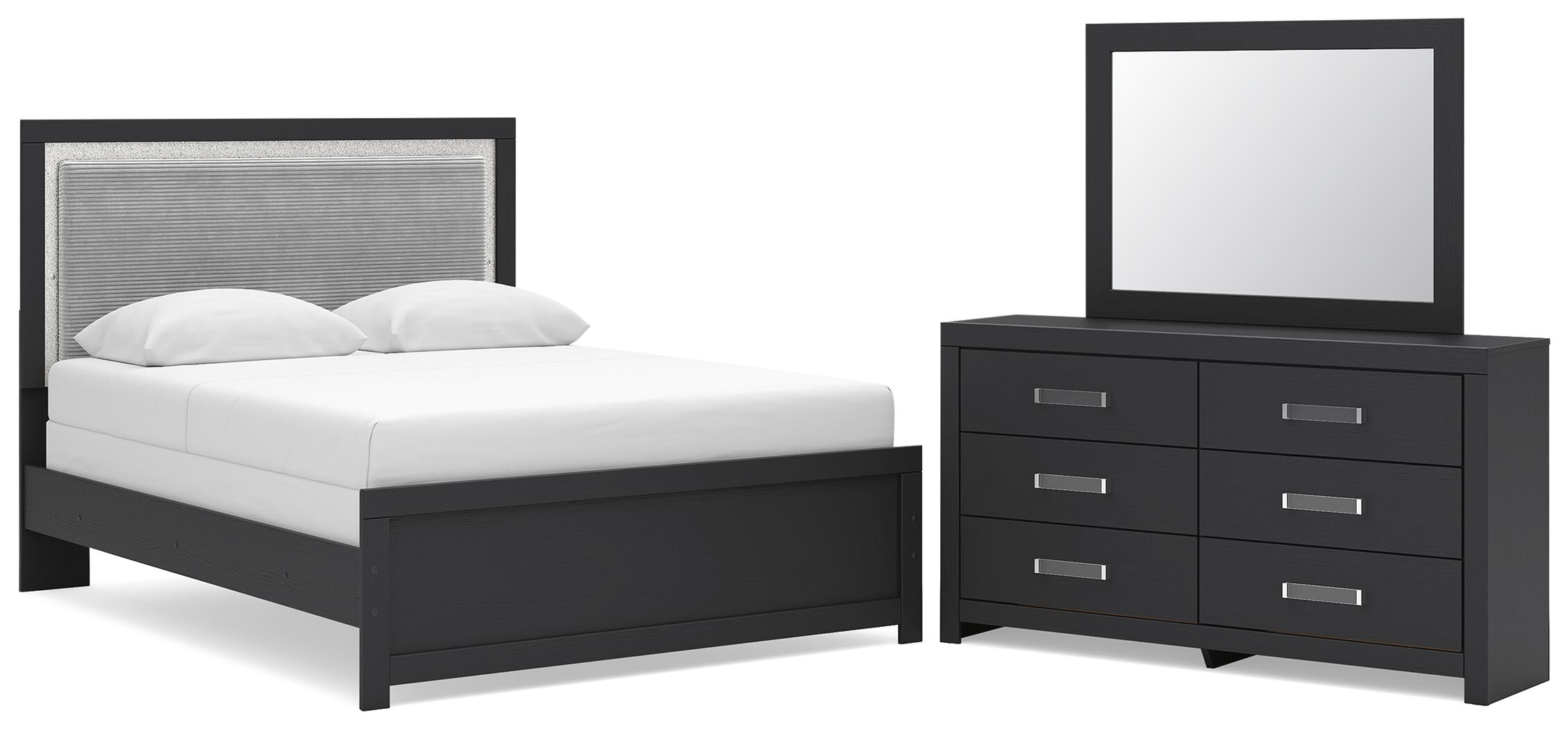 Maeling - Upholstered Panel Bedroom Set - Image 4