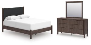 Pamytta - Upholstered Panel Bedroom Set