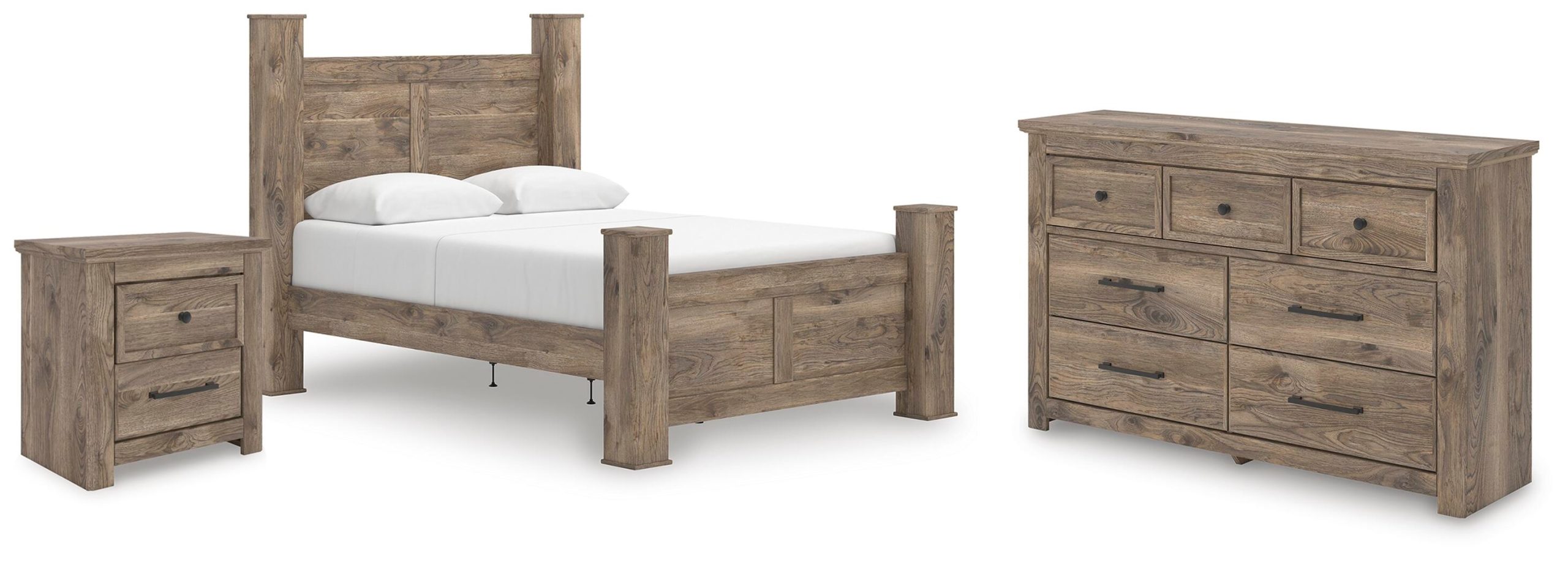 Rusticott - Poster Bedroom Set