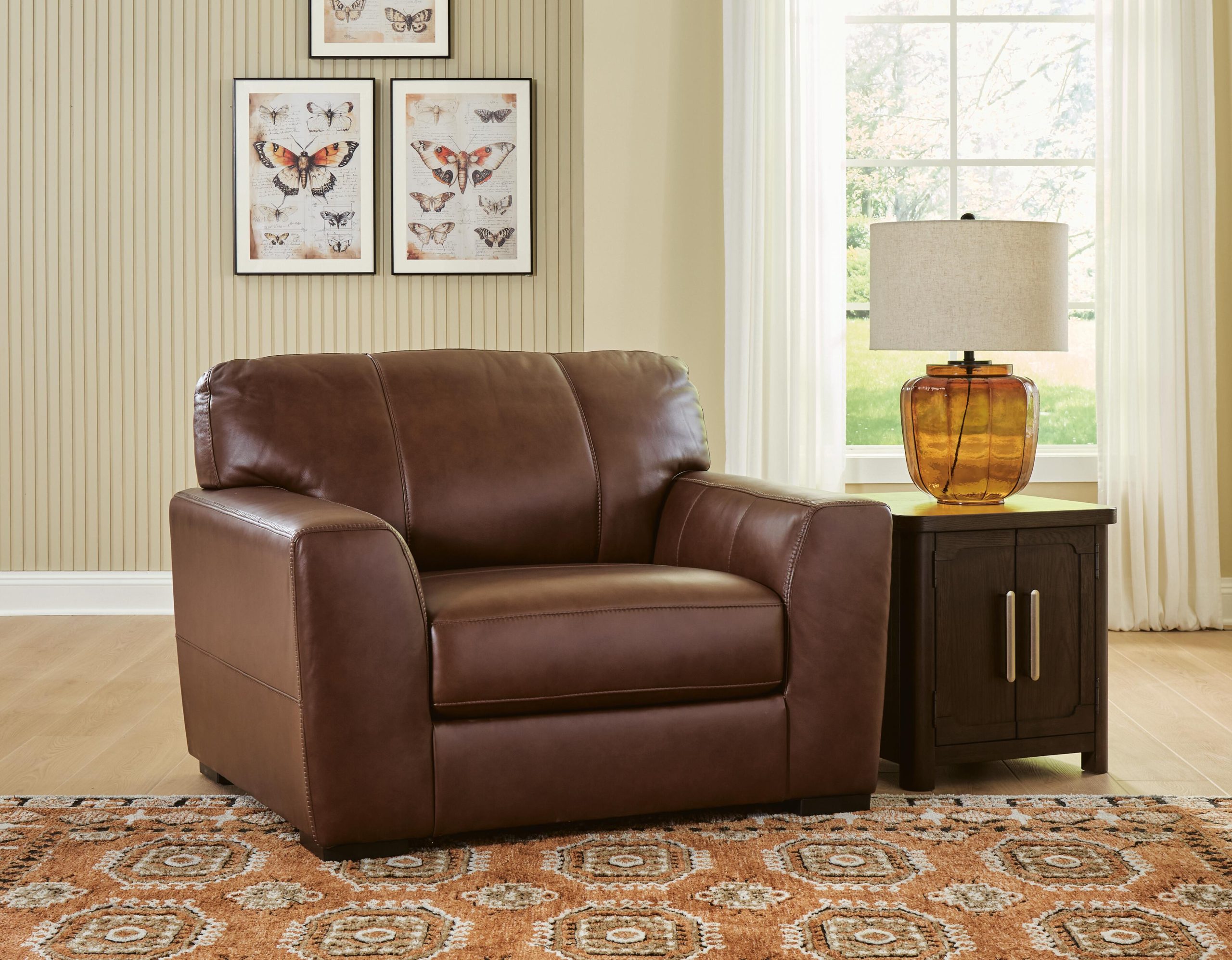 Brogliano - 3 Pc. - Sofa, Oversized Chair And Ottoman - Canyon - Image 12