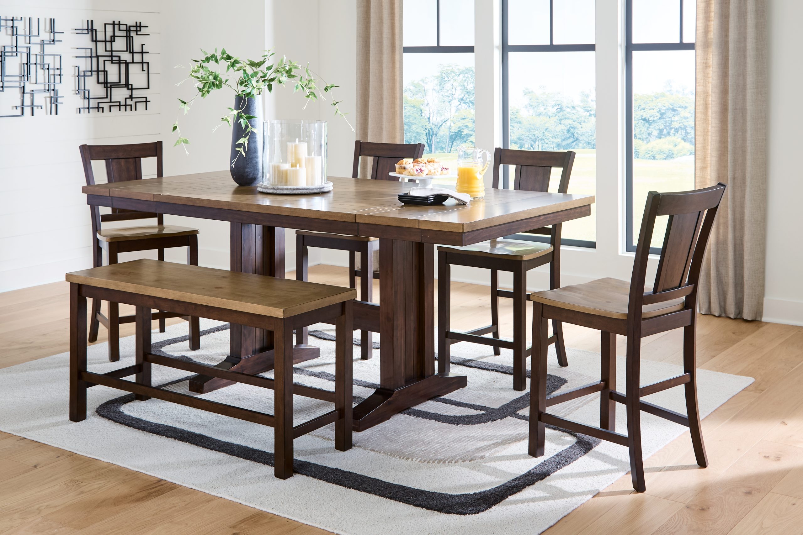 Rylandeen - Counter Height Extension Dining Table Set - Image 20