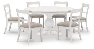 Greddinton - Round Dining Table Set