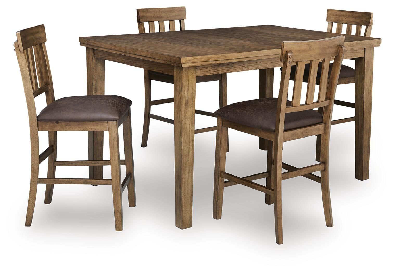 Urbinforte - Counter Height Extension Dining Table Set - Image 2