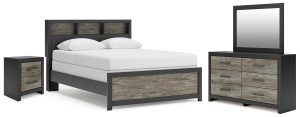 Broachmyn - Bookcase Bedroom Set