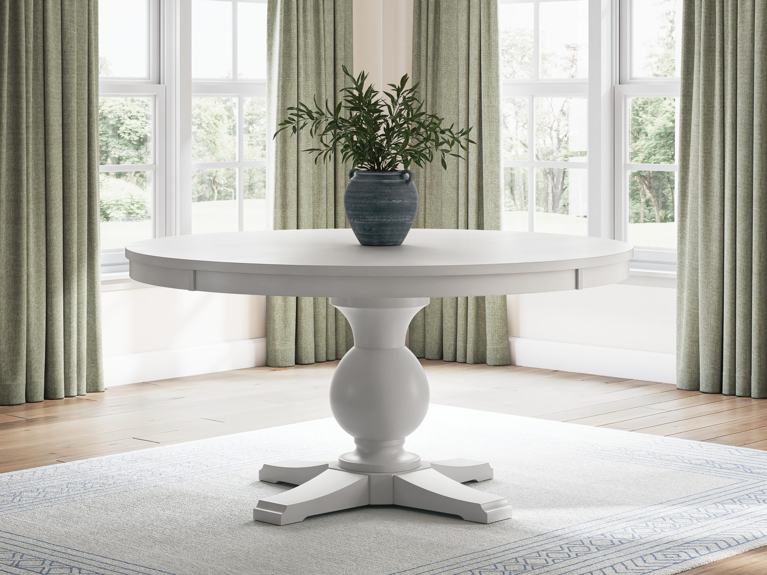 Greddinton - Round Dining Table Set - Image 10