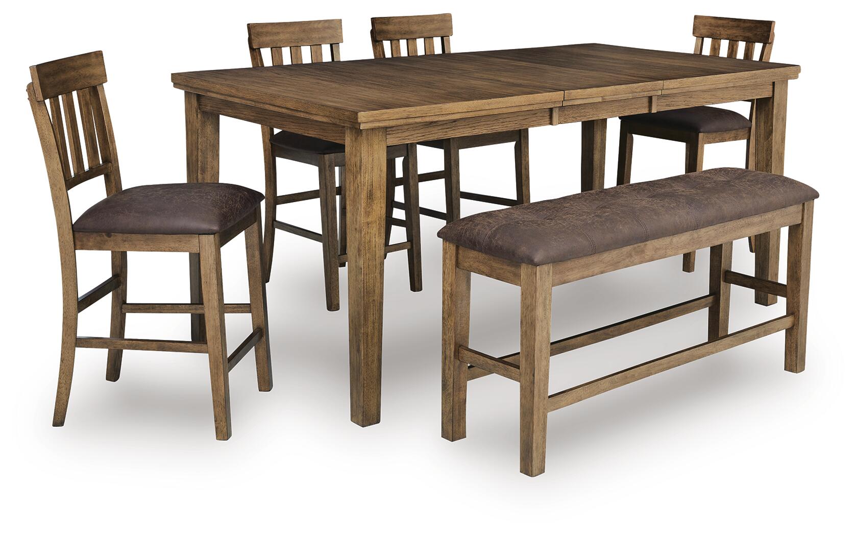 Urbinforte - Counter Height Extension Dining Table Set - Image 3