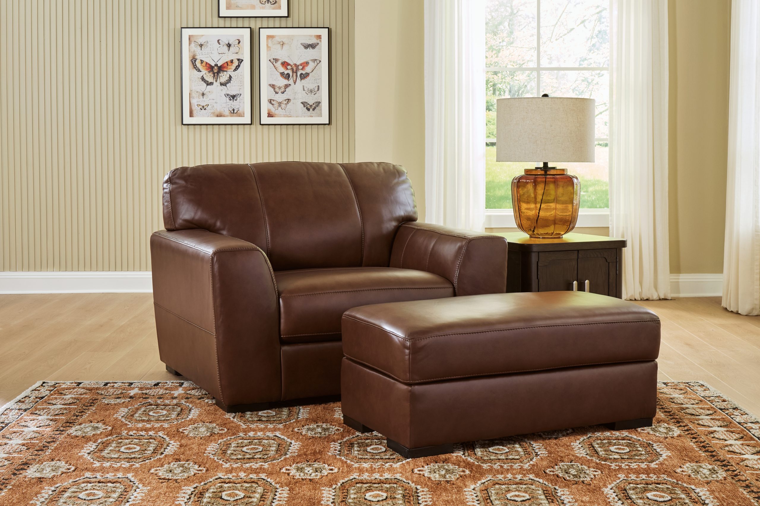 Brogliano - 3 Pc. - Sofa, Oversized Chair And Ottoman - Canyon - Image 13