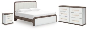 Kendanport - Upholstered Bedroom Set