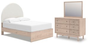 Arloster - Upholstered Panel Bed Set