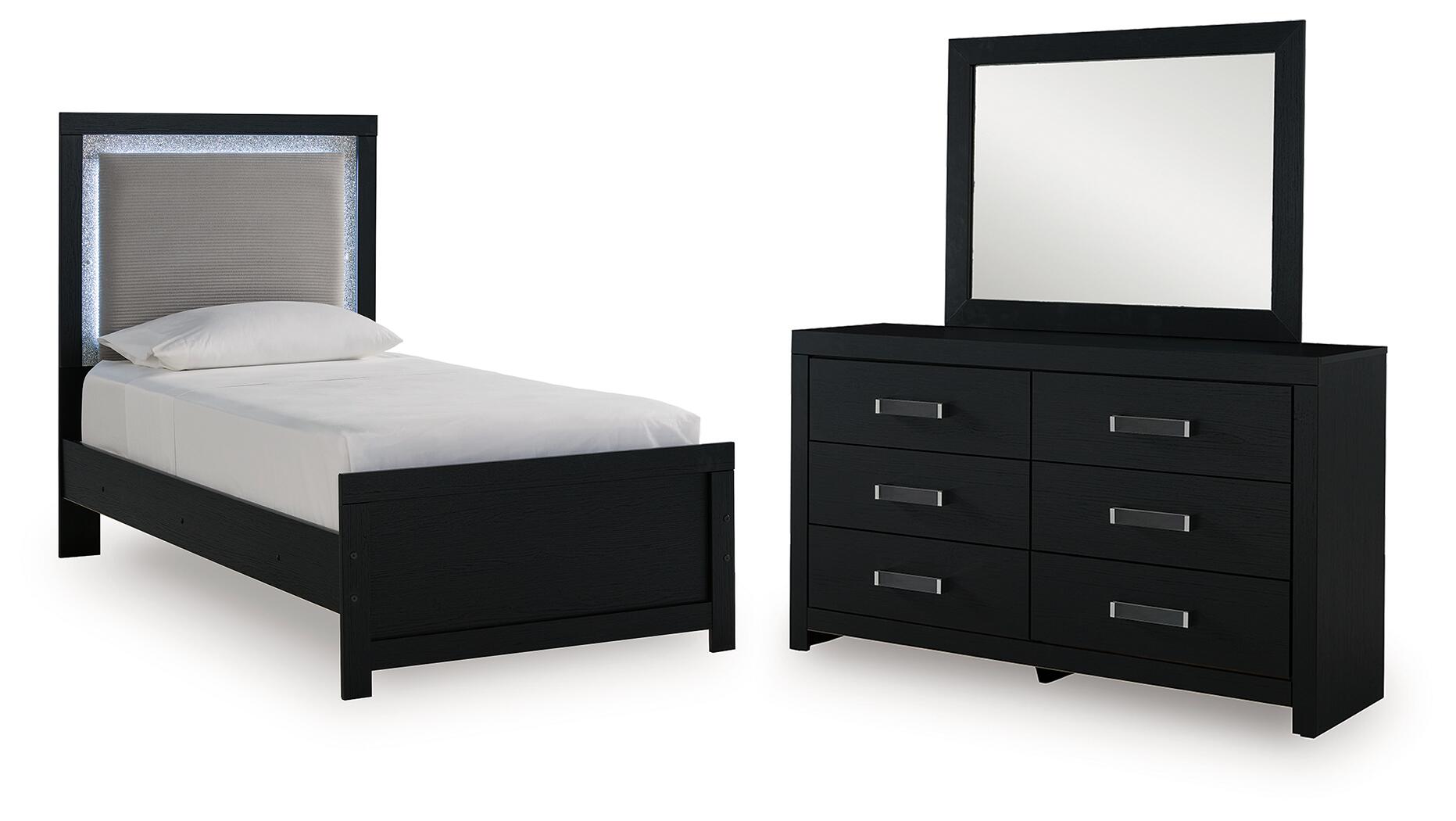 Maeling - Upholstered Panel Bedroom Set - Image 6